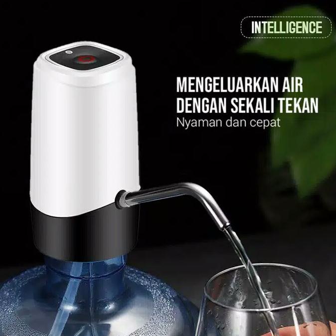 Terbaik TER Pompa Galon Elektrik Kotak  POMPA GALON ELEKTRIK LED / DISPENSER AIR GALON Recble Electr