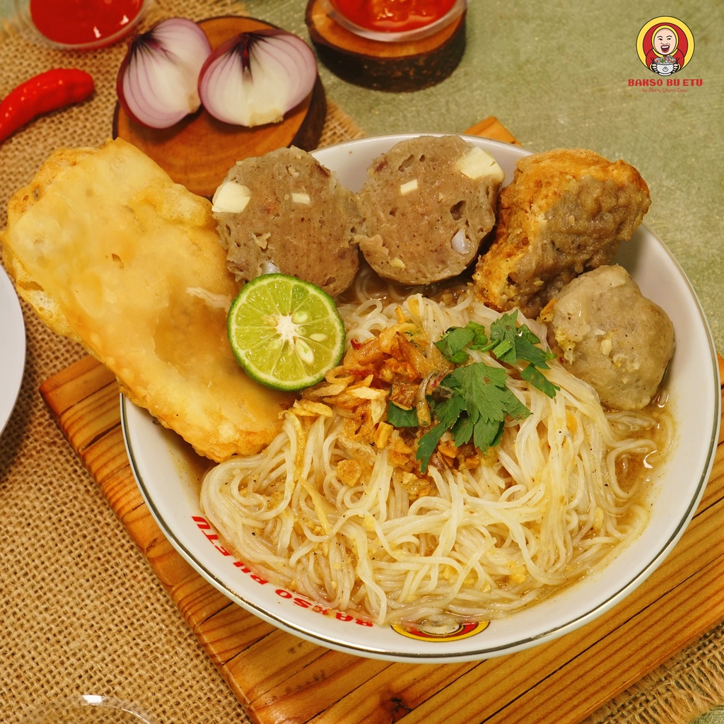Bakso Kaldu Cup Bowl - Baso Urat / Cincang