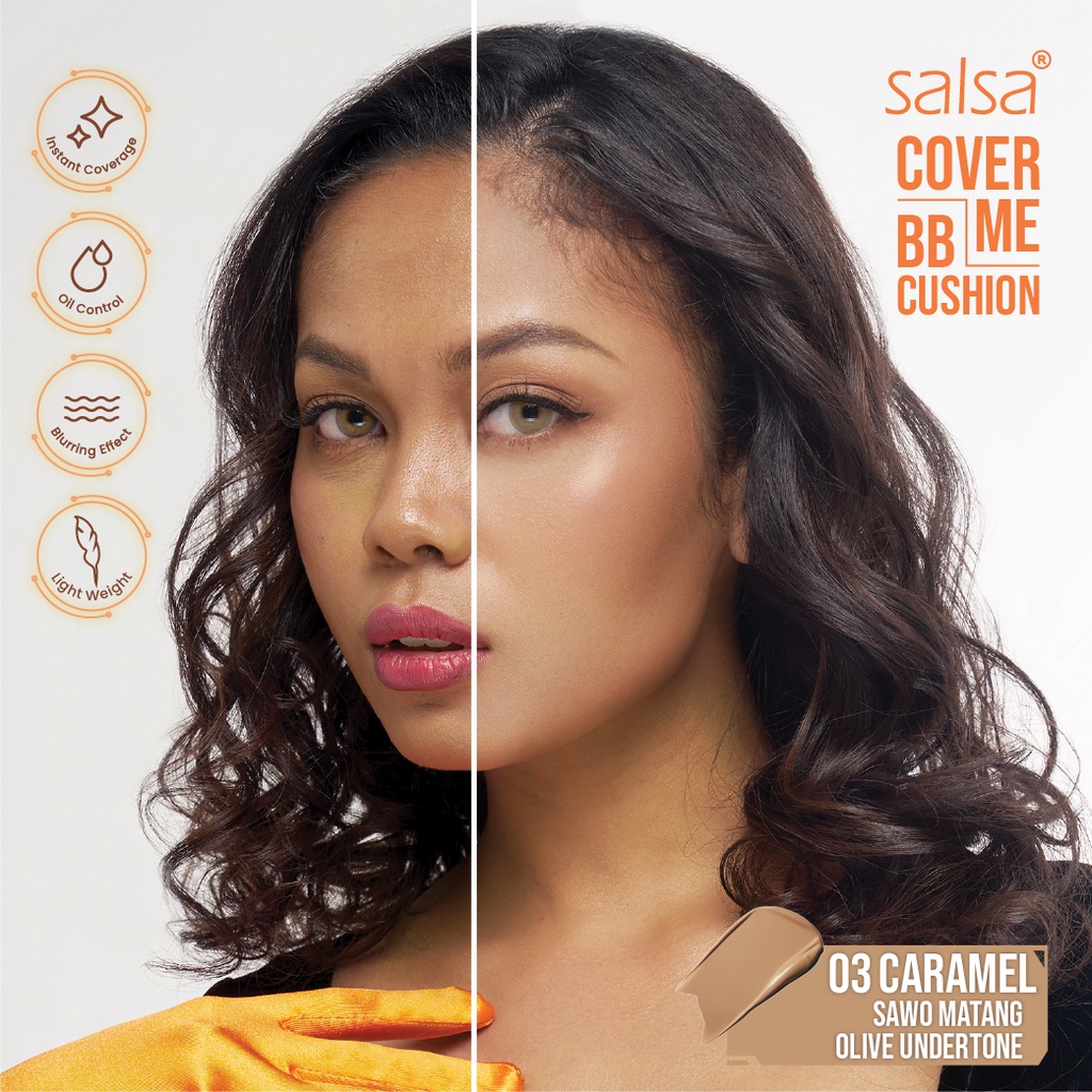 𝐑𝐀𝐃𝐘𝐒𝐀 - SALSA Cover Me BB Cushion - Semi Matte Cushion