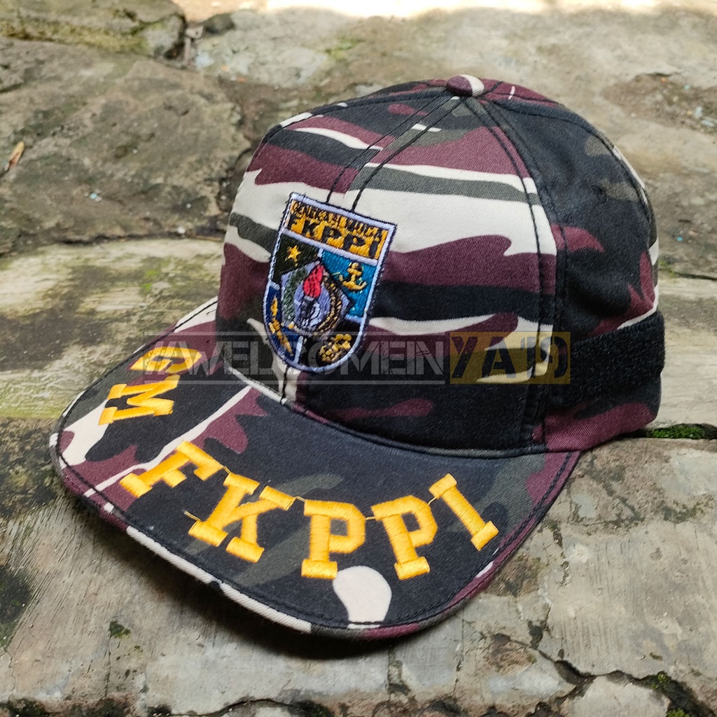 Topi Loreng GENERASI MUDA FKPPI Logo Tulisan Besar