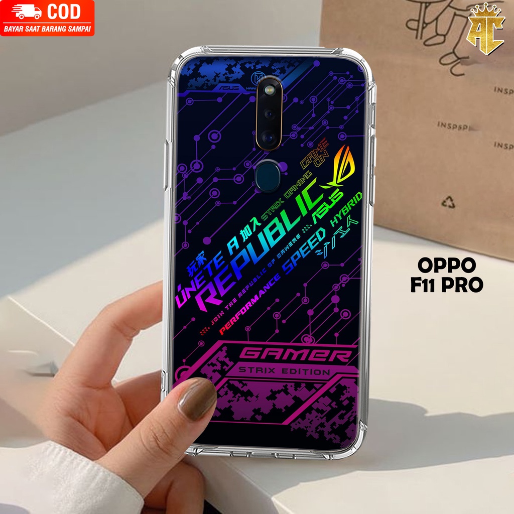 CASE OPPO F11 PRO - Casing OPPO F11 PRO Terbaru AERO STORE [ MOTIF 40 ] Silikon - Case Hp - Case Mew