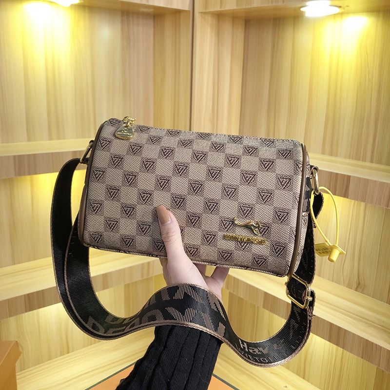 (COD) tas wanita selempang import murah fashion tas bantal shoulder bag