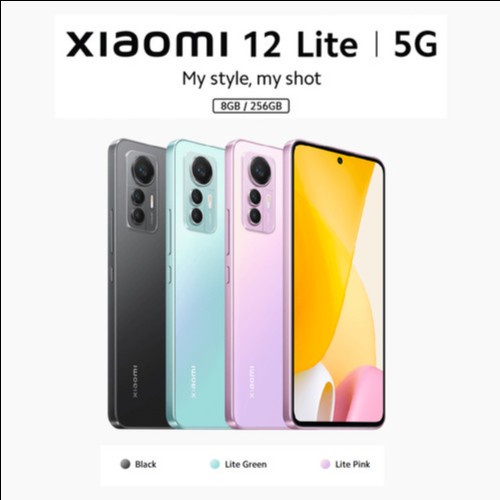 Xiaomi mi 12 lite 5G 8/256GB New Garansi Resmi