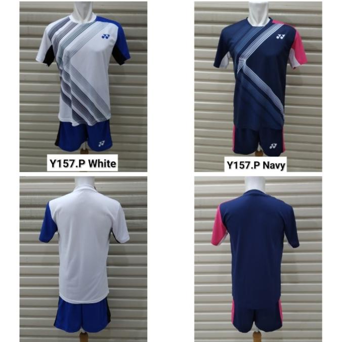 Setelan Badminton Yonex Y157 P Celana Kaos Bulutangkis bah07