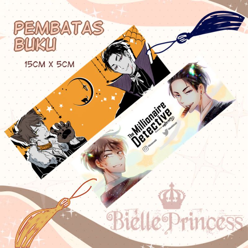 

[READY-STOCK] PEMBATAS BUKU The Millionaire Detective