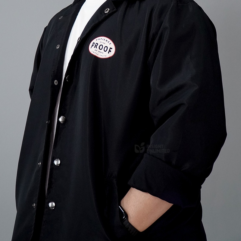 Patience is The Proof of Hope Coach Jacket