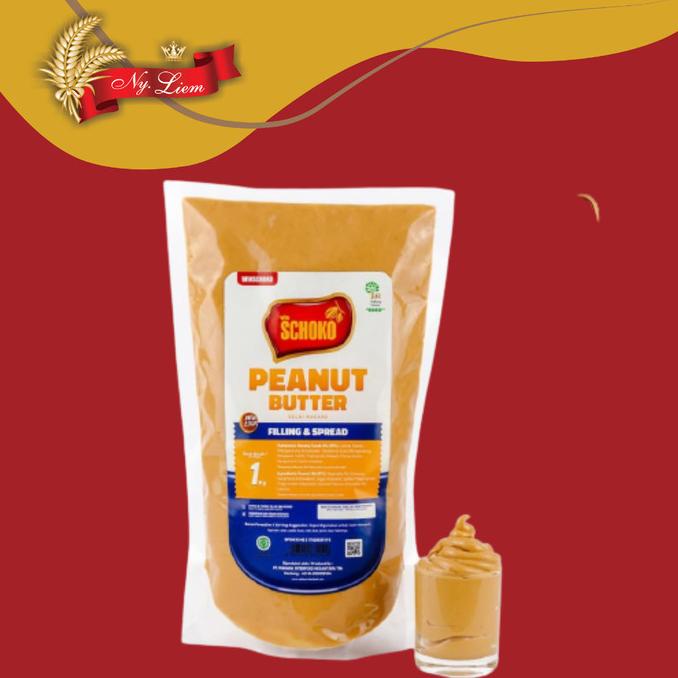 

SCHOKO Peanut Butter / Selai Kacang 1 kg