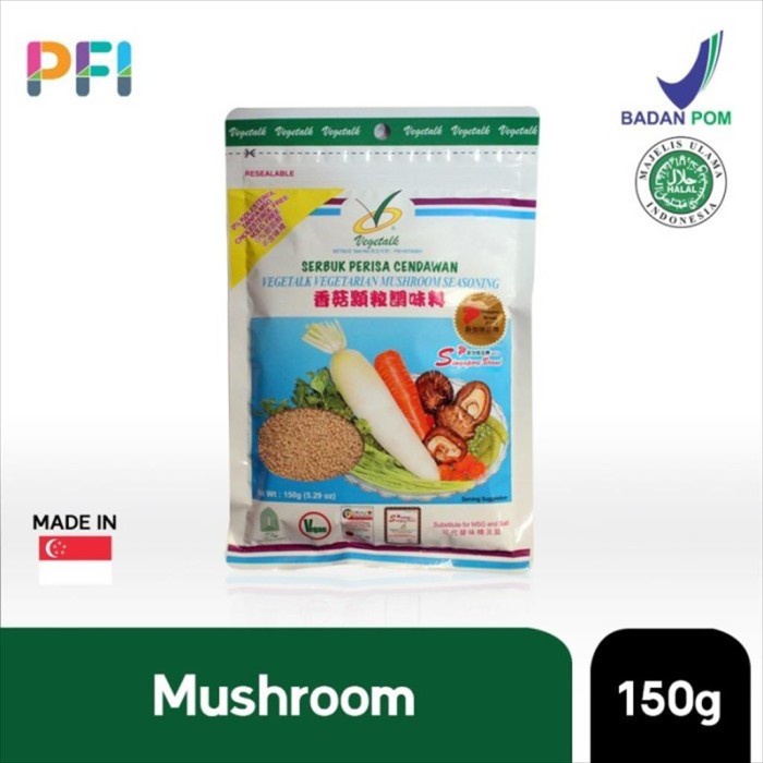 

[Ready-Stock]- Vegetalk Vegetarian Mushroom Seasoning 150 gr
