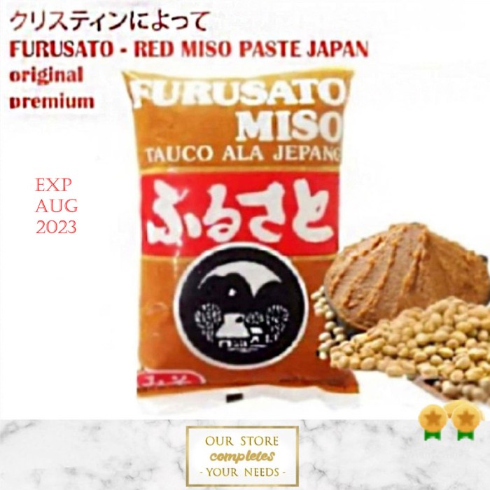 

[Ready Stock] MISO FURUSATO TAUCO JEPANG SHIRO RED PASTE TAOCO MERAH JAPAN BUMBU SOY - BUBBLE + DUS