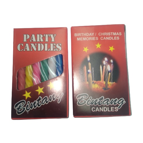 [5 Pack] Lilin Spiral Warna-Warni | Lilin Spiral Kecil | Lilin Ulang Tahun Kecil Spiral