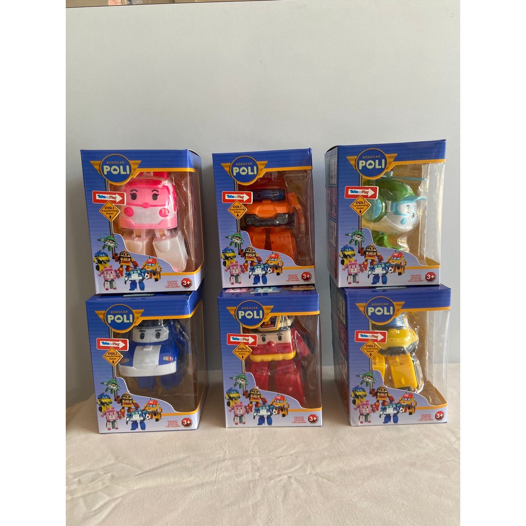 MAINAN ROBO CAR POLI
