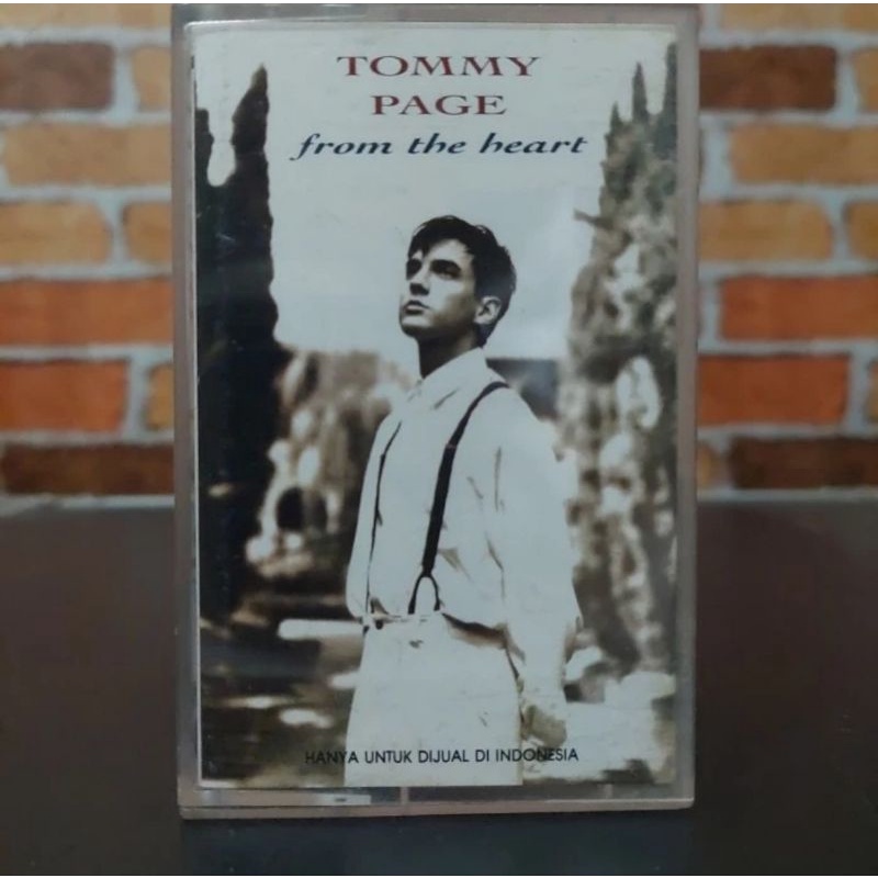 Kaset Pita Tommy Page From The Heart