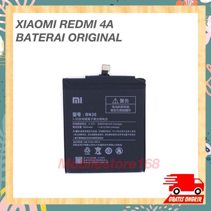 Baterai Xiaomi Redmi 4A Original