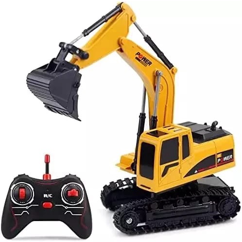 mainan RC truck excavator beko 1:24 remote control truck beko alat berat 360 derajat