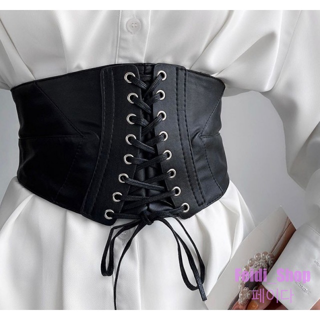 Ikat Pinggang Wanita Lebar Korset Belt Waist Outer Fashion Korea " KOR"