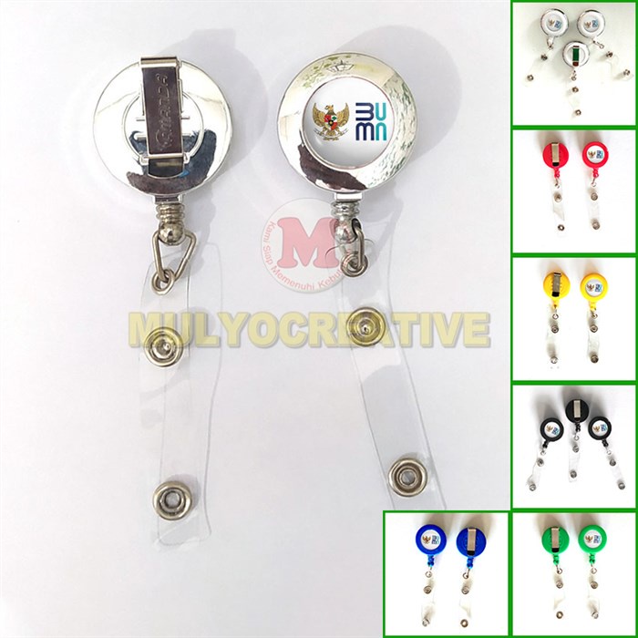 

ID Card Yoyo BUMN Gantungan ID Card Holder Logo BUMN
