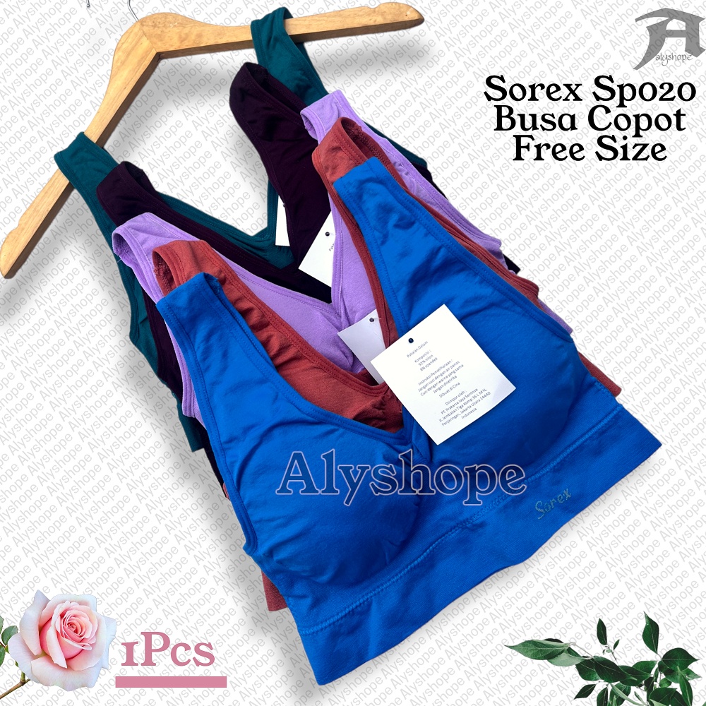 3Pcs Sorex SP020 Bra Sport| Miniset Busa Remaja Dewasa | BH sorex SP 020 Busa Bisa Di copot