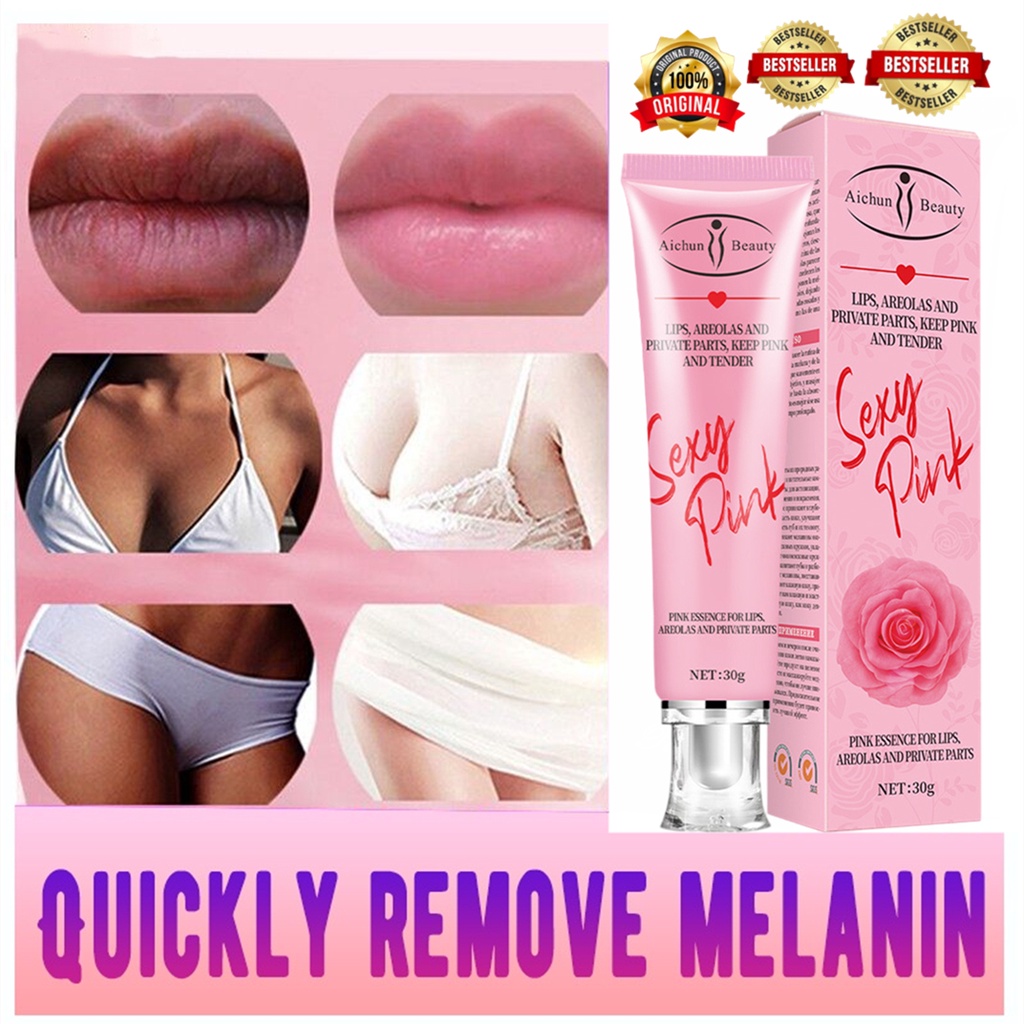 Gel Pemutih Selangkangan Gel Pemutih Ketiak Area Bikini Memerahkan Bibir Areola Dan Miss V Bagian Pribadi Tetap Merah Muda dan Lembut 30g Natural Pink Gel - Sexy Pink Perawatan Feminin