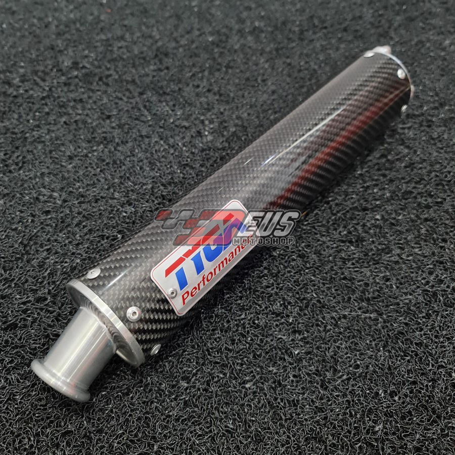 Silencer 2T Carbon Alumunium 100% Original / Knalpot Kenalpot Silincer Silenser Silinser 2tak 2 tak 