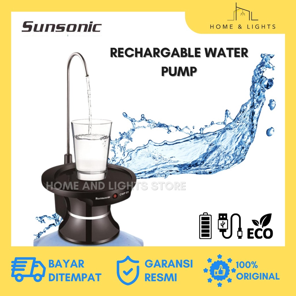 Pompa Galon Elektrik Model Water Fountain