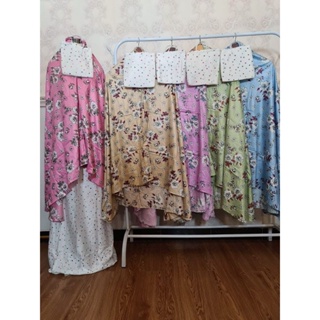 MUKENA ANAK MOTIF RAYON 9-13 TAHUN