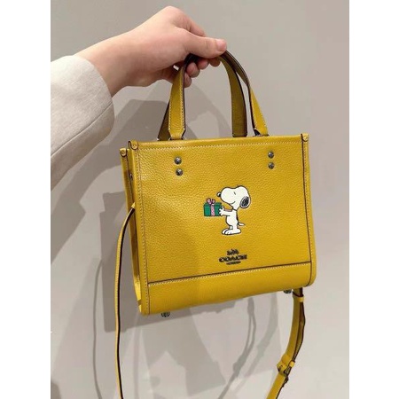 Authentic coach CE850 CE849 CE918 CE851 CE862 COACH × Snoopy co-branded small cute