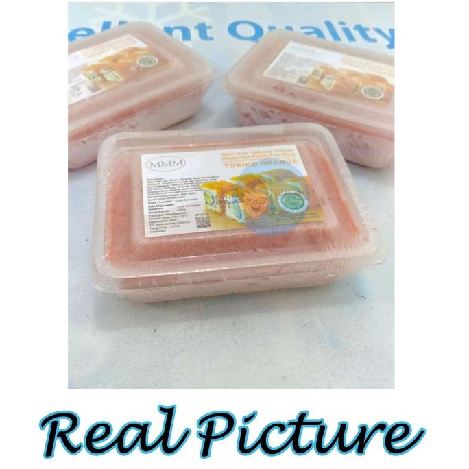 

Tobiko Orange 500gr | Telur Ikan Terbang termurah