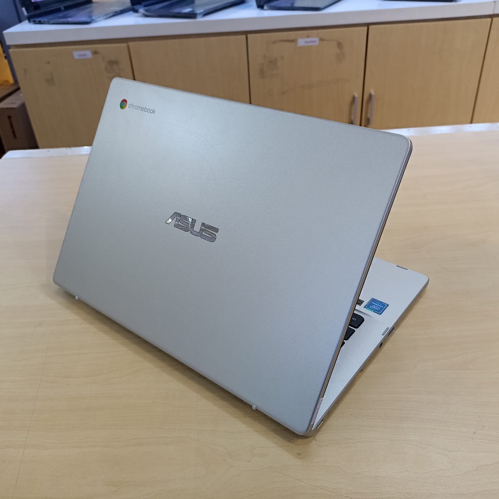 Laptop Murah Baru Asus CHROMEBOOK C424MA INTEL N4020 Ram 4GB 384GB 14&quot; FHD CHROME OS SILVER