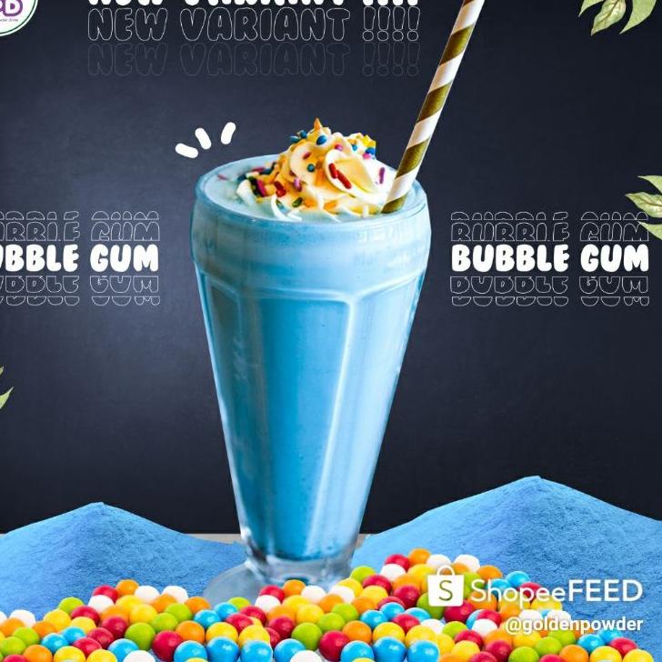 

Sale⭐-Bubble Gum Premium Powder-Minuman Bubuk Premium Rasa Bubble Gum GPD
