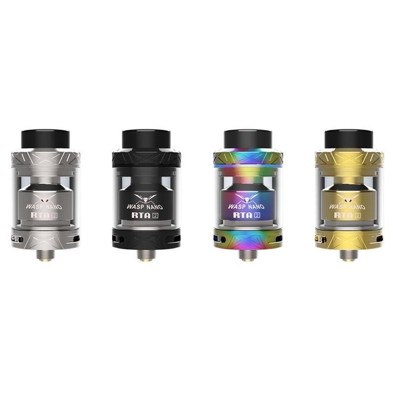 Wasp Nano 2 RTA 24MM by Oumier Vape 100% Authentic / Wasp Nano V2 RTA