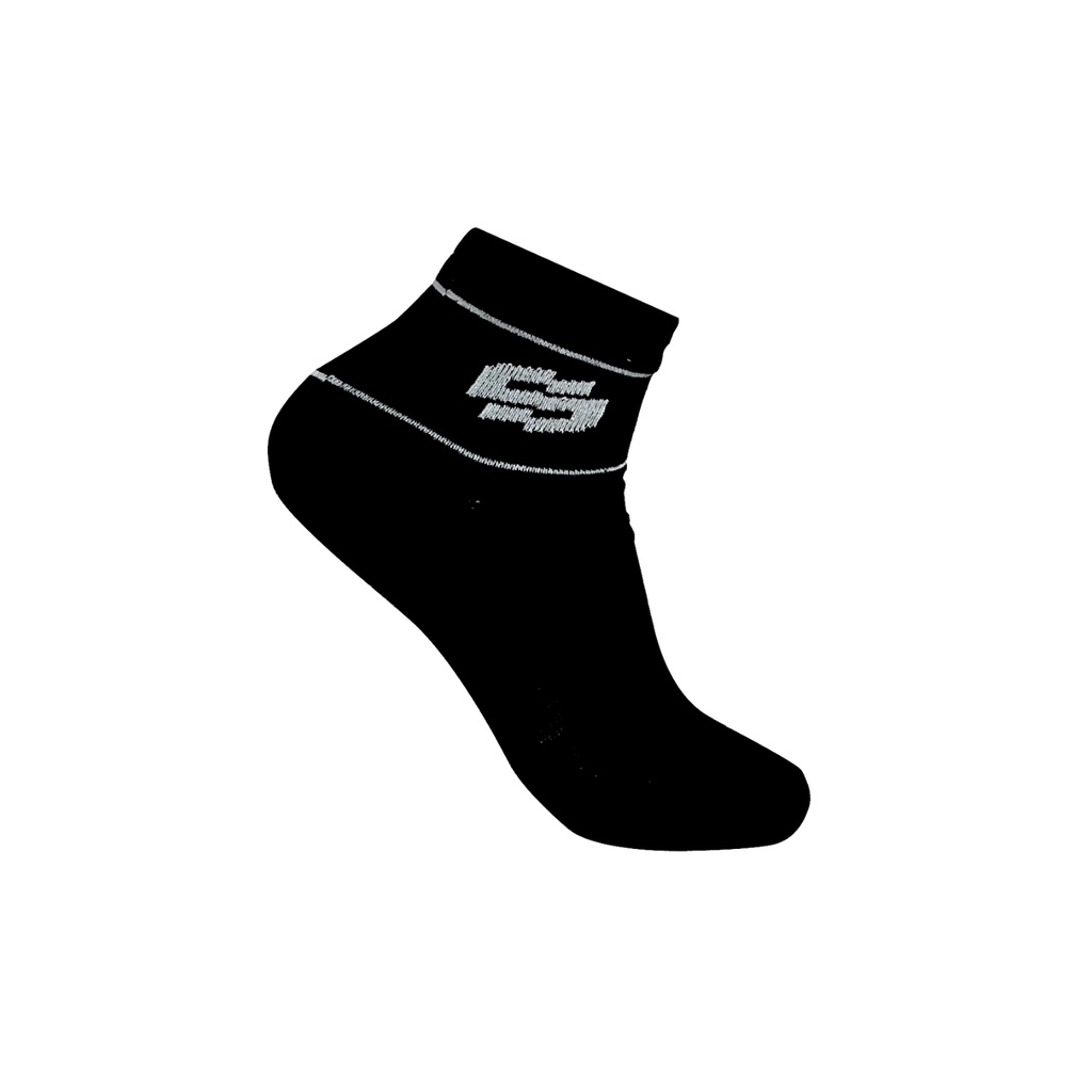 SIDSNEAKS - Kaos Kaki Sport Black