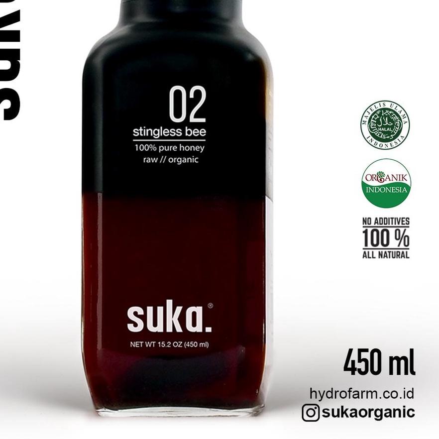 

Ramadhan Offer✔️⭐-Suka - Stingless Bee Honey / Madu Lebah Stingless Trigona (450 ml)