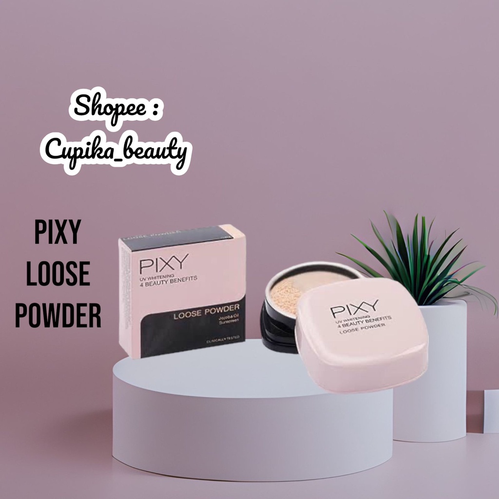 [pu] pixy uv whitening loose powder -- bedak tabur pixy