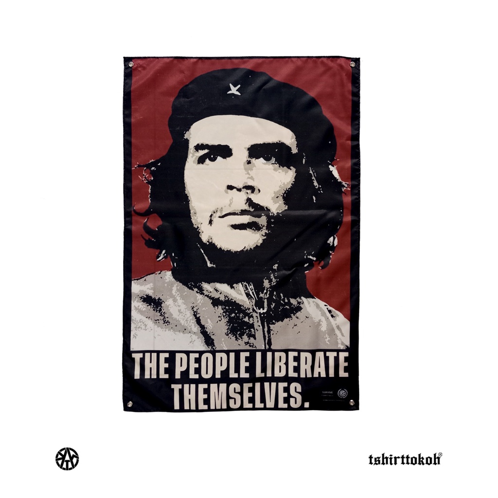 Tshirttokoh - Flag 16 - Che Guevara