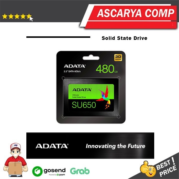 ADATA SSD SU650 480GB SATA III