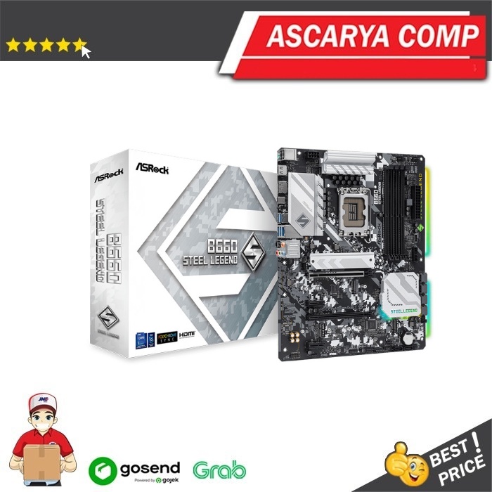ASROCK B660 Steel Legend | Intel B660 LGA 1700 DDR4 ATX