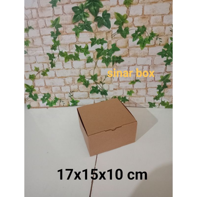 

KARDUS UK. 17x15x10 CM....DIE CUT KARTON BOX UNTUK KOTAK BAJU-AKSESORIS-SOUVENIR DLL MODEL BOX PIZZA