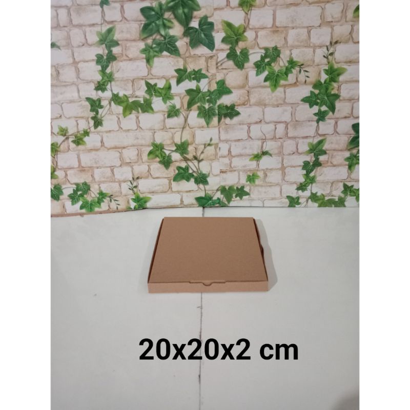 

KARDUS UK. 20x20x2 CM....DIE CUT KARTON BOX UNTUK KOTAK BAJU-AKSESORIS-SOUVENIR DLL MODEL BOX PIZZA