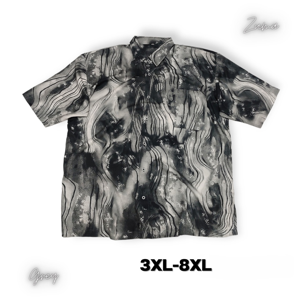 Kemeja Casual Rayon BIG SIZE XXXL XXXXL XXXXXL XXXXXXL Kemeja Jumbo 2XL - 6XL | Kmj