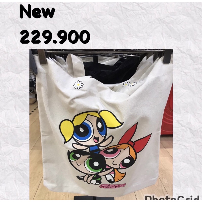 ToteBag Bershka Power Puff Girl. Jastip