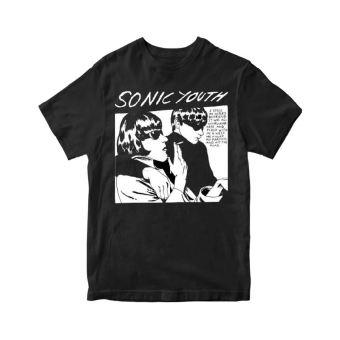 KAOS MUSIK BAND LUAR // SONIC YOUTH // TSHIRT BAND ORIGINAL