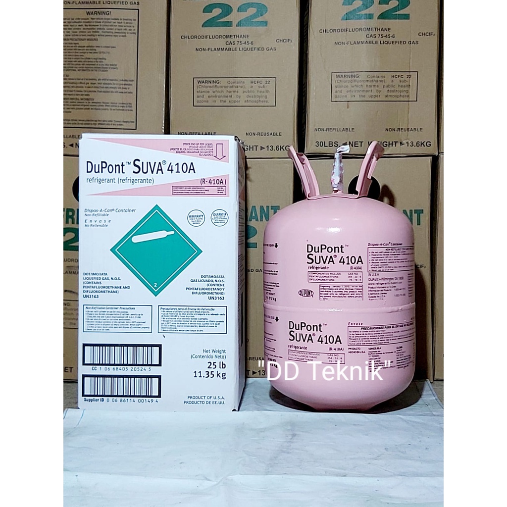 Freon R410a Dupont Suva USA