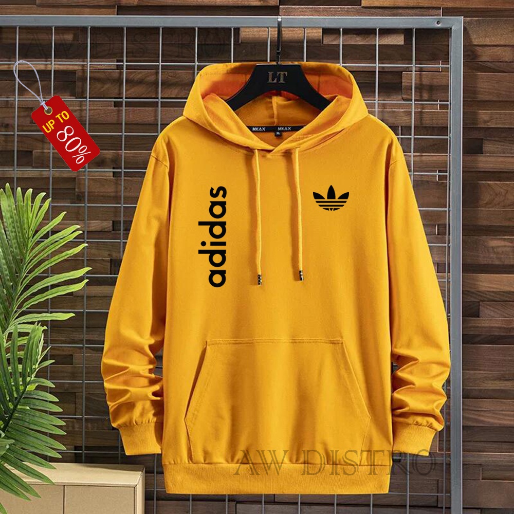 COD Promo Termurah Sweater Hoodie Modern Ads kirka Text Hitam Premium Quality