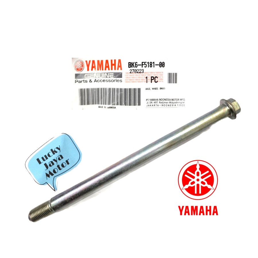 Axle Wheel As roda depan Wr 155 Wr155 R15 VVA V3 Led BK6-F5181-00