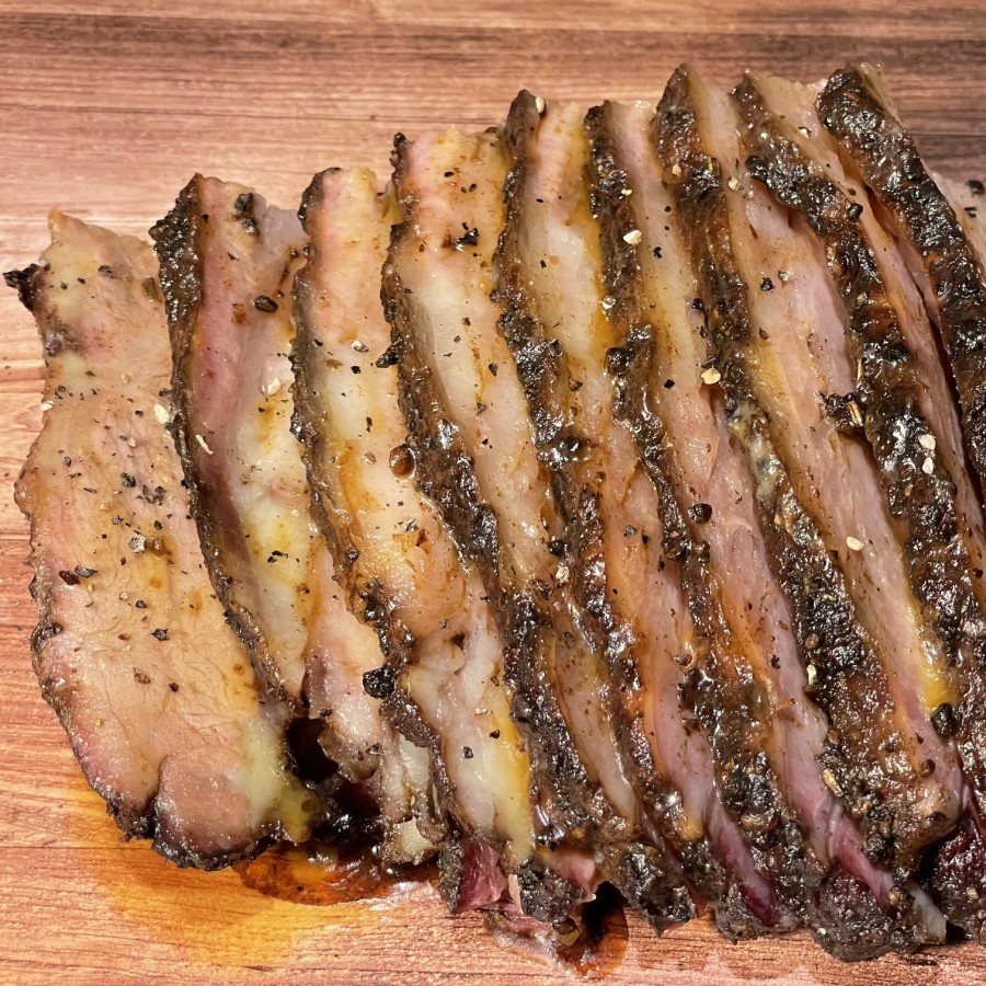 

Brisket Smoked Beef Frozen Daging Sapi Asap Instan 500 Gram