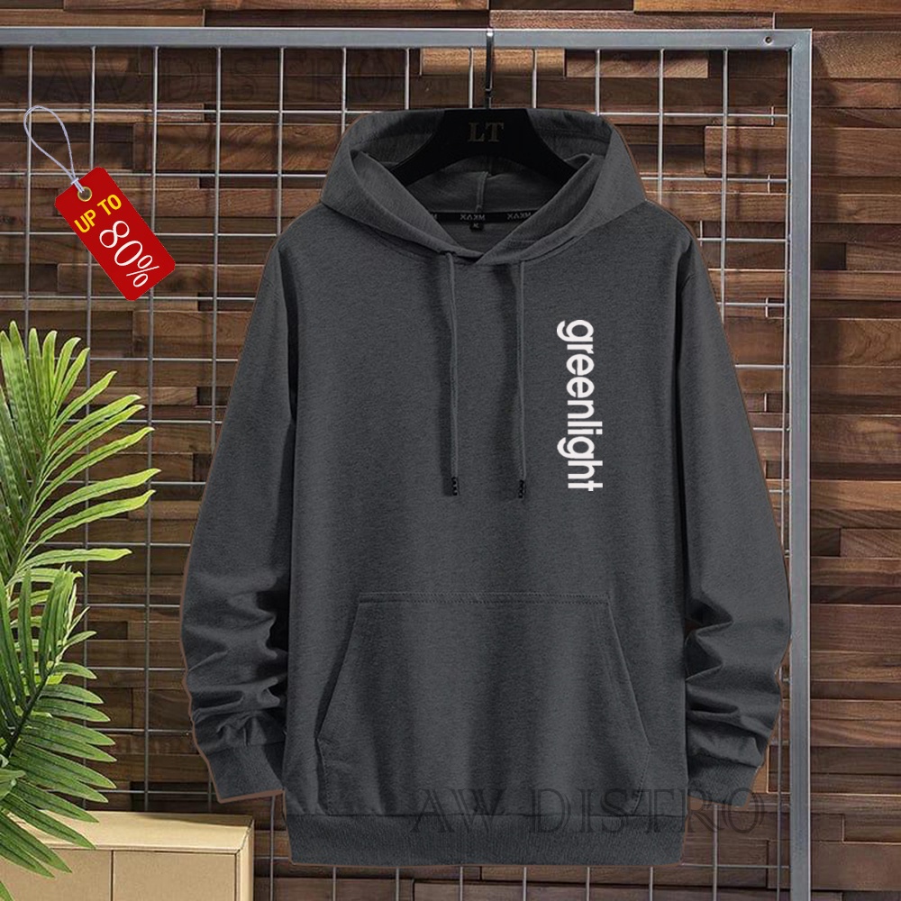 COD Promo Termurah Sweater Hoodie Modern LOCGREN 87 Text Putih Premium Quality