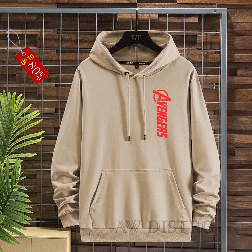 COD Promo Termurah Sweater Hoodie Modern  Avnger 87 Text Merah  Premium Quality