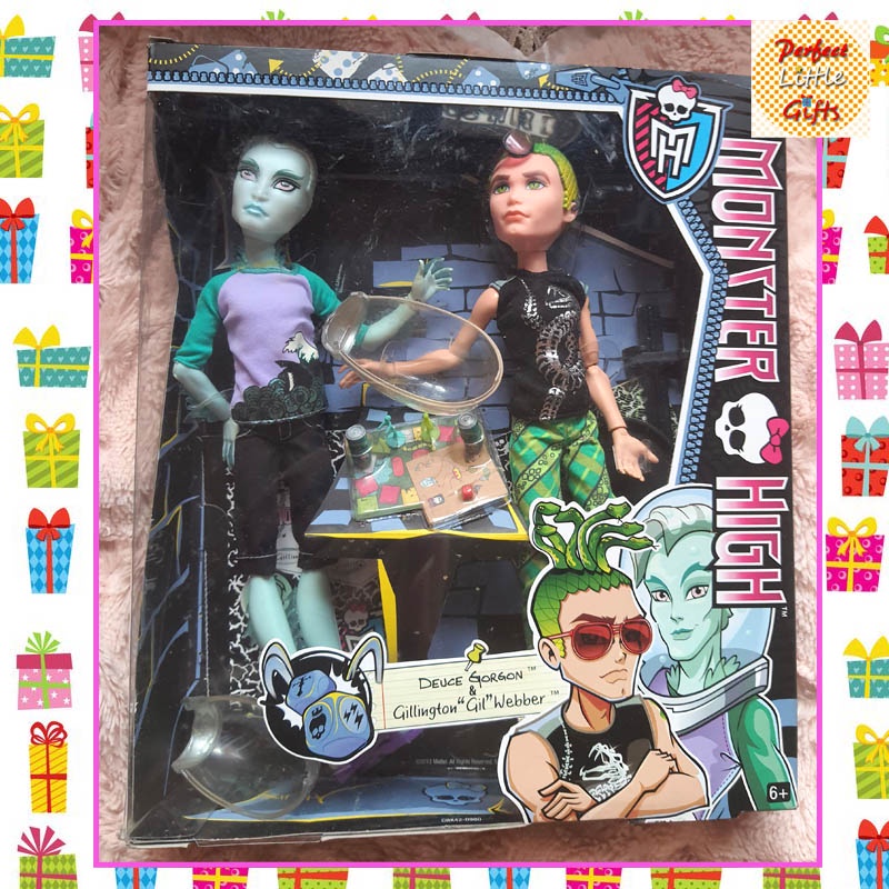 Monster High Deuce Gorgon & Gillington Gil Webber