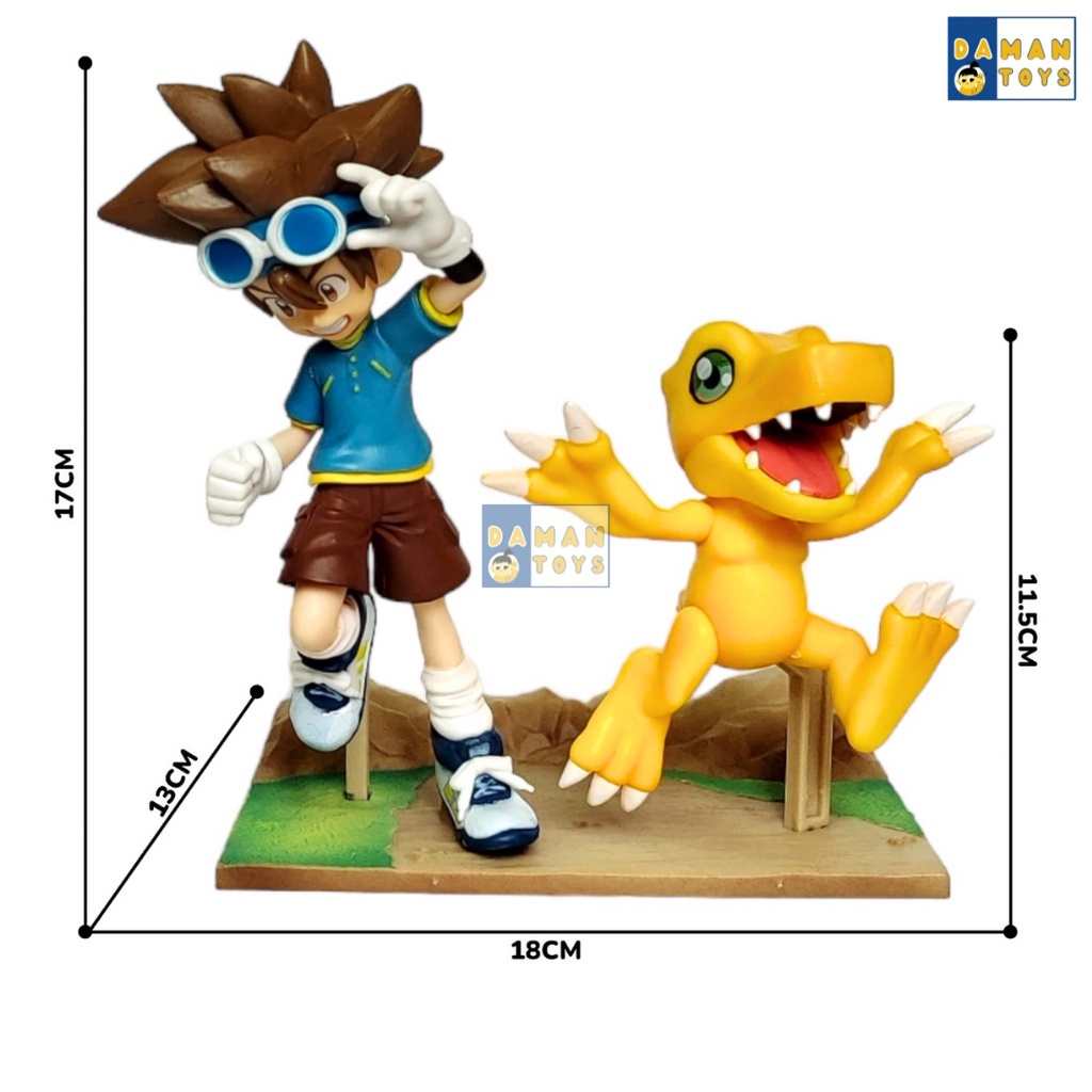 Action Figure Digimon Adventure Dxf Archives Taichi Agumon