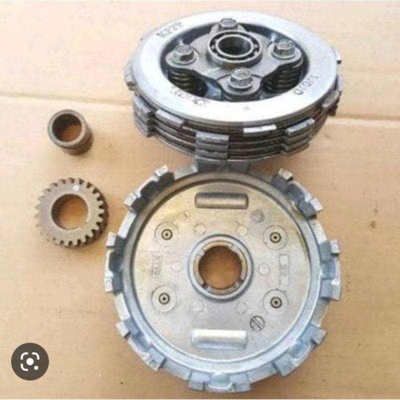 sarang kopling rumah kopling perimer sekunder 1set cb 150 r old seken original